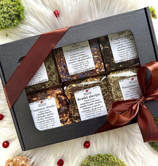 Rinkinys "Aromatingų arbatų šešetas"