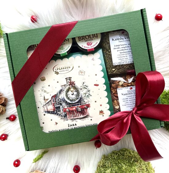 Rinkinys "Šventinis traukinukas"