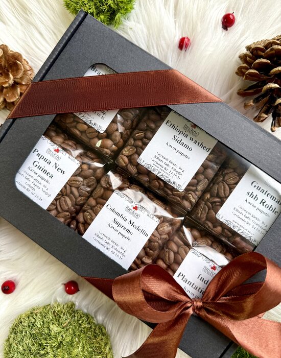 Rinkinys "Kavos kelionė aplink pasaulį"