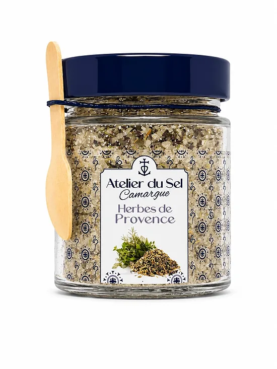 Kamargo jūros druska su Provanso žolelėmis, 200 g