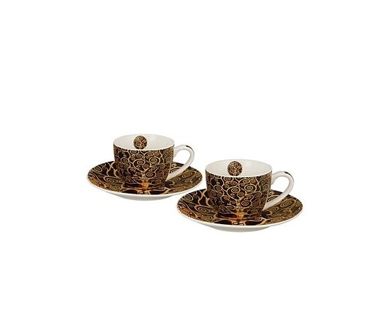 Espresso puodelių komplektas "Gyvybės medis"