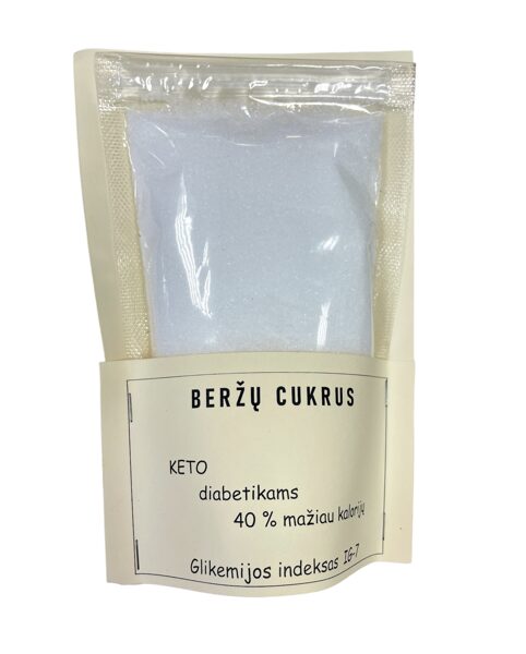 Beržų cukrus (Ksilitolis), 250 g.