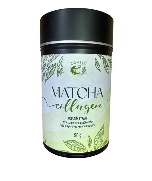 Japoniška Matcha su kolagenu, 90 g.