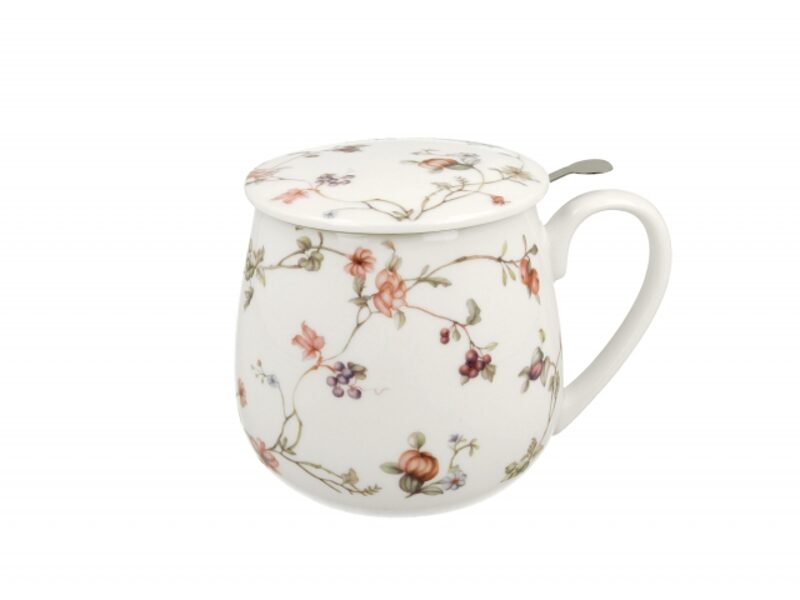 Porcelianinis puodelis su sieteliu "Safa"